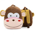 Kindergarten Toddler Baby Kids Velvet Cute Cartoon Animals Backpack Baby School Bags